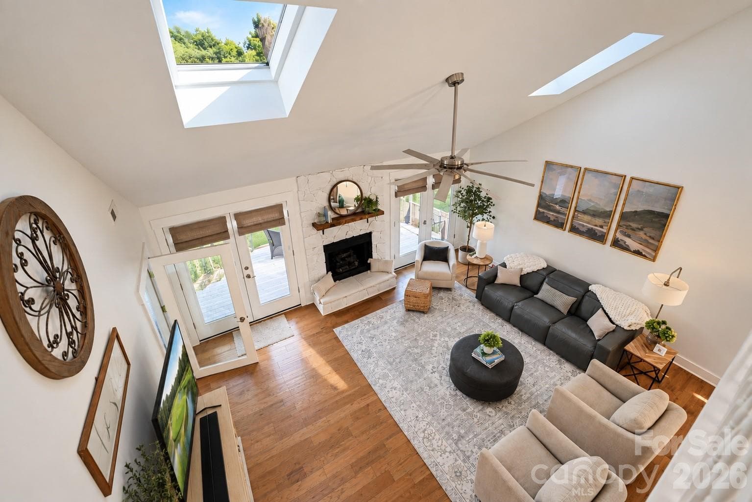 View from upper level - 3789 Rock Bridge Drive NE, Conover