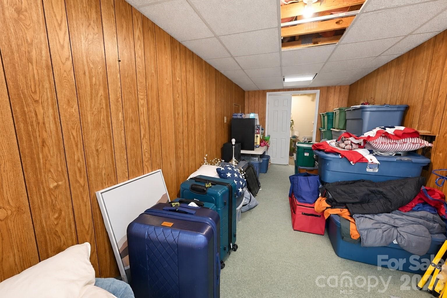 Finished Storage Space on upper Level. Not counted in the heated square footage of Home. - 3789 Rock Bridge Drive NE, Conover