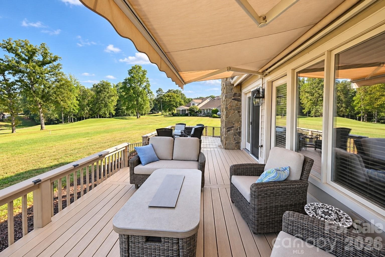 Incredible Views of Course and Pond with Fountain. Electric awning - 3789 Rock Bridge Drive NE, Conover