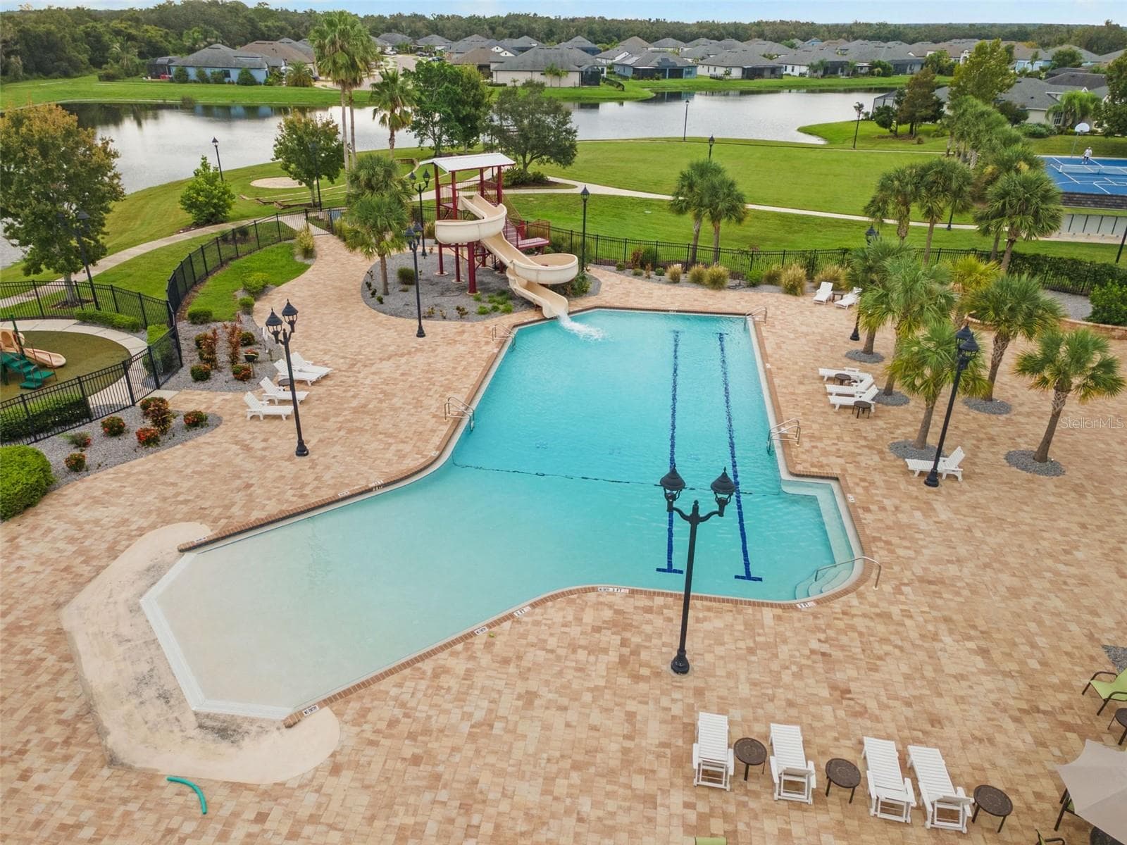 COMMUNITY POOL - 12743 RAINWASHED LOOP, PARRISH