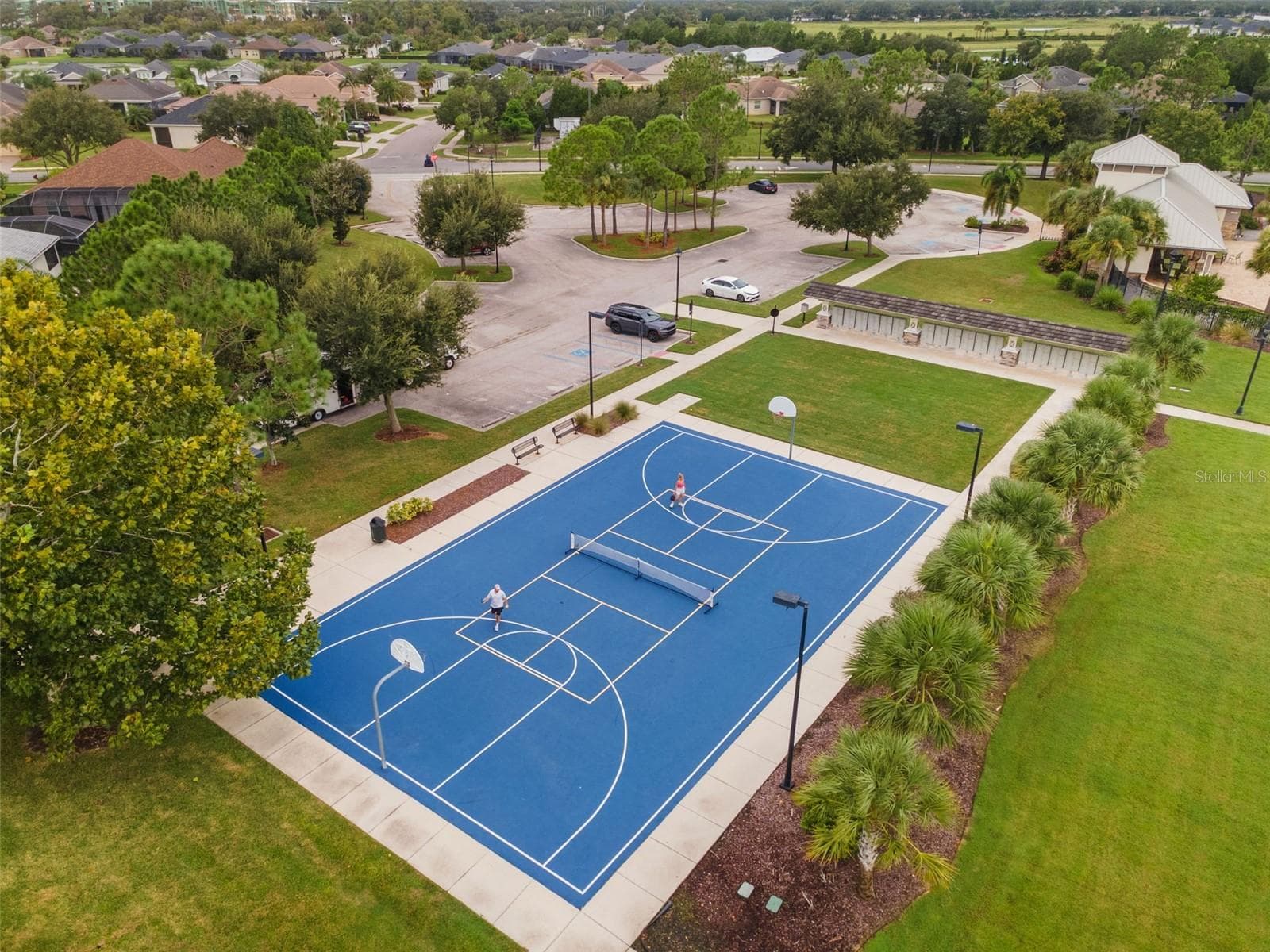 BASKETBALL/PICKLEBALL COURT - 12743 RAINWASHED LOOP, PARRISH