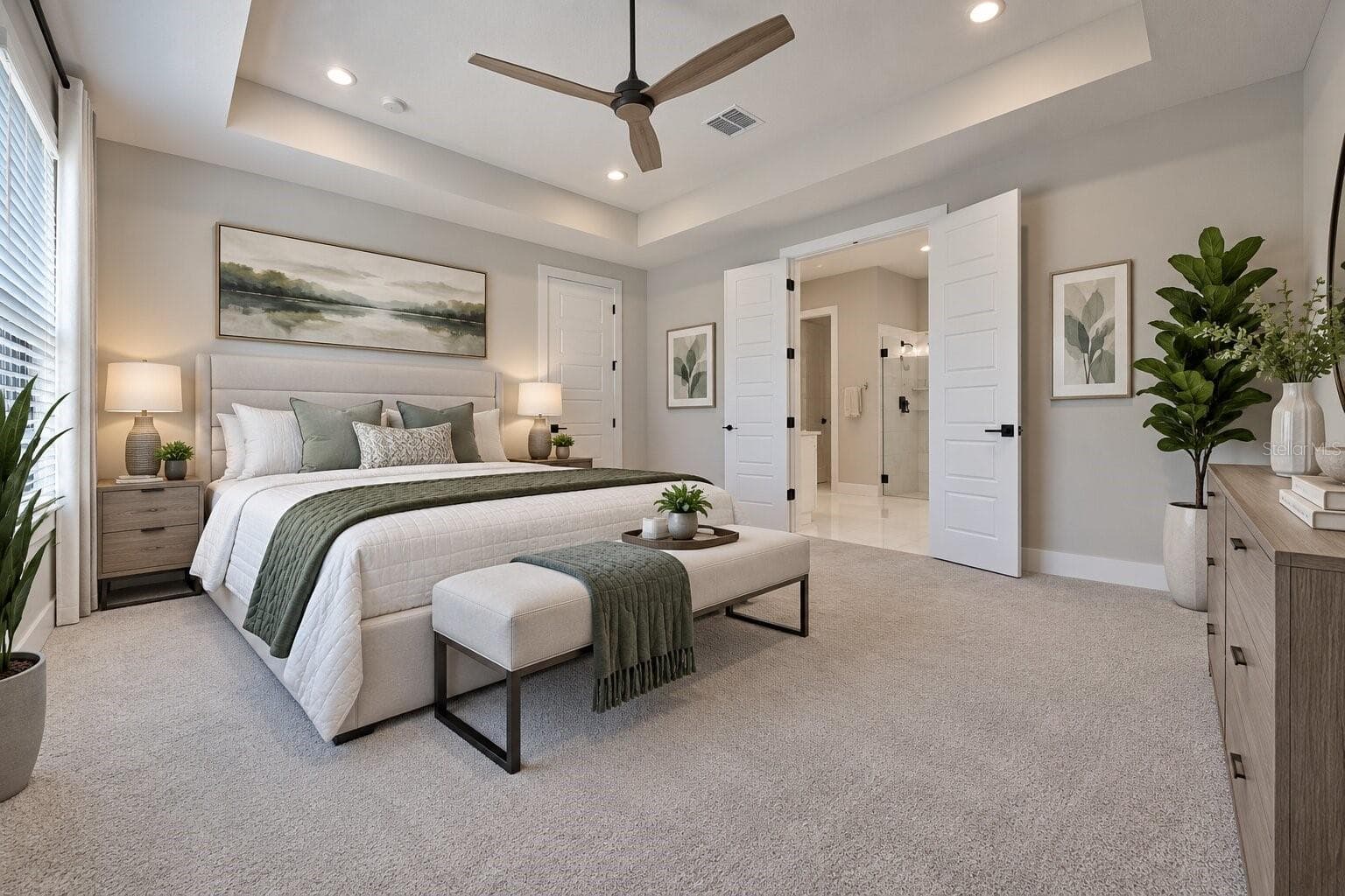 PRIMARY BEDROOM - 7328 GREAT EGRET BLVD, SARASOTA