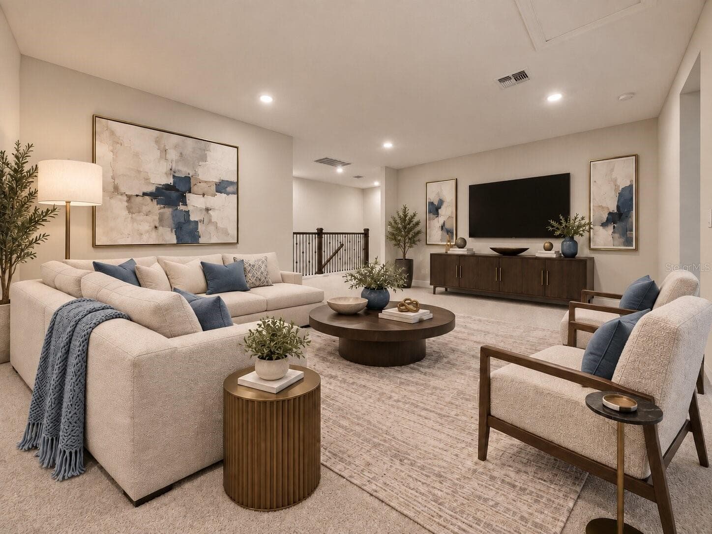 UPSTAIRS LIVING SPACE - 7328 GREAT EGRET BLVD, SARASOTA