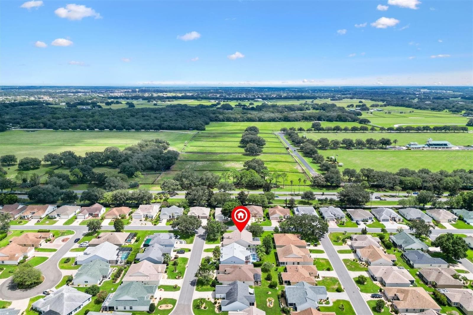 Aerial - 3000 SANDY LN, THE VILLAGES
