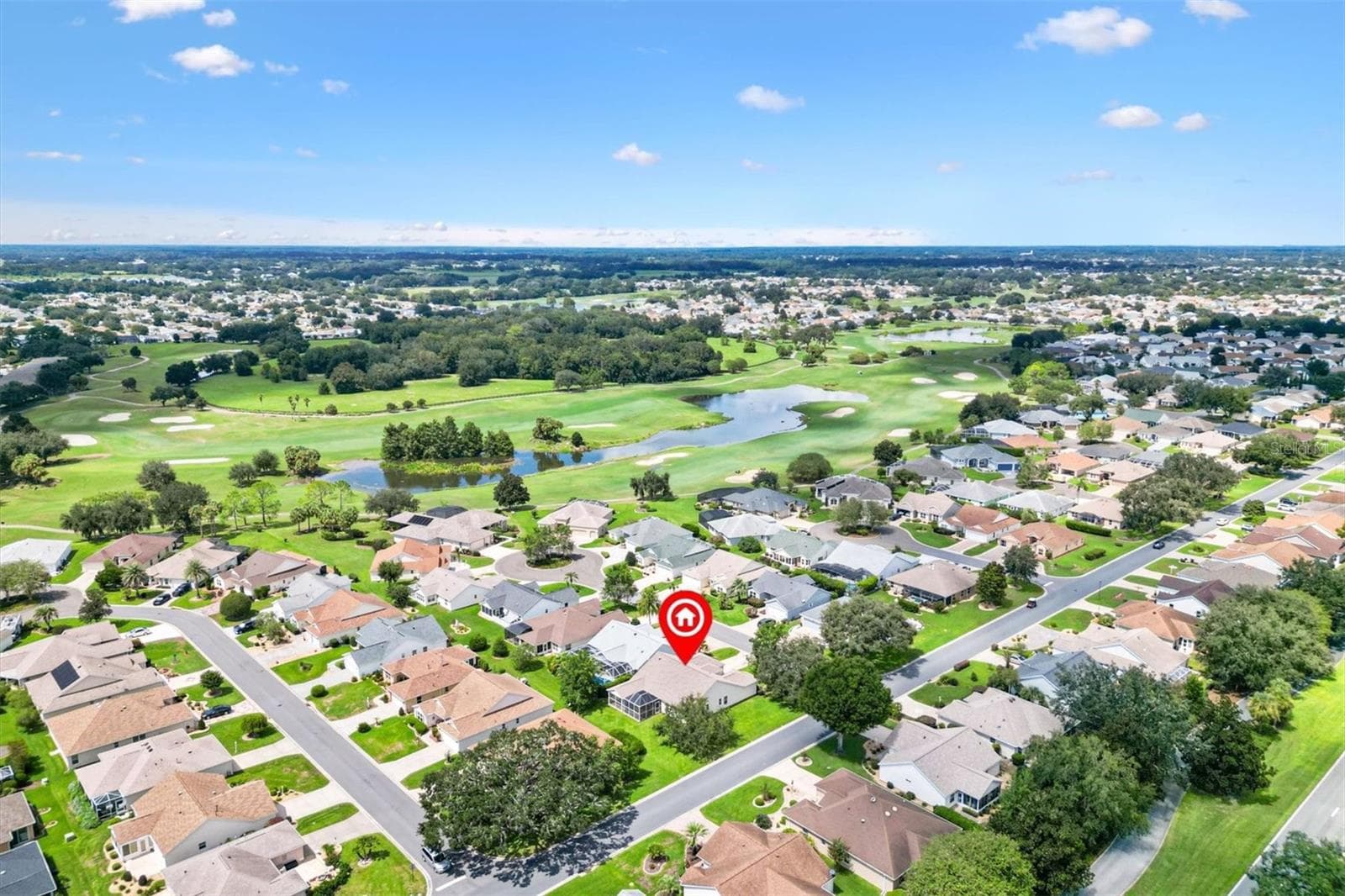 Aerial - 3000 SANDY LN, THE VILLAGES