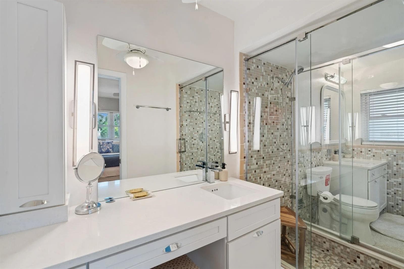 Primary Bathroom w/split vanities - LH - 1829 CORNWALLIS PKWY, CAPE CORAL