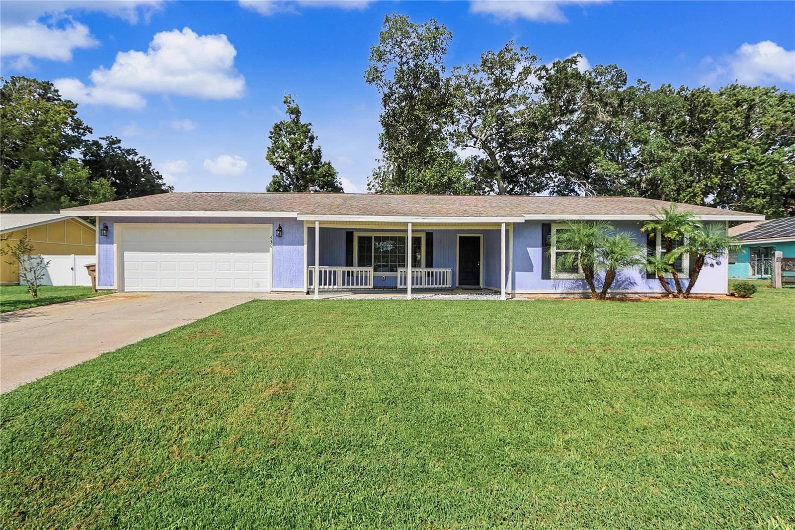 Front view of home - 436 NE 47TH CT, OCALA