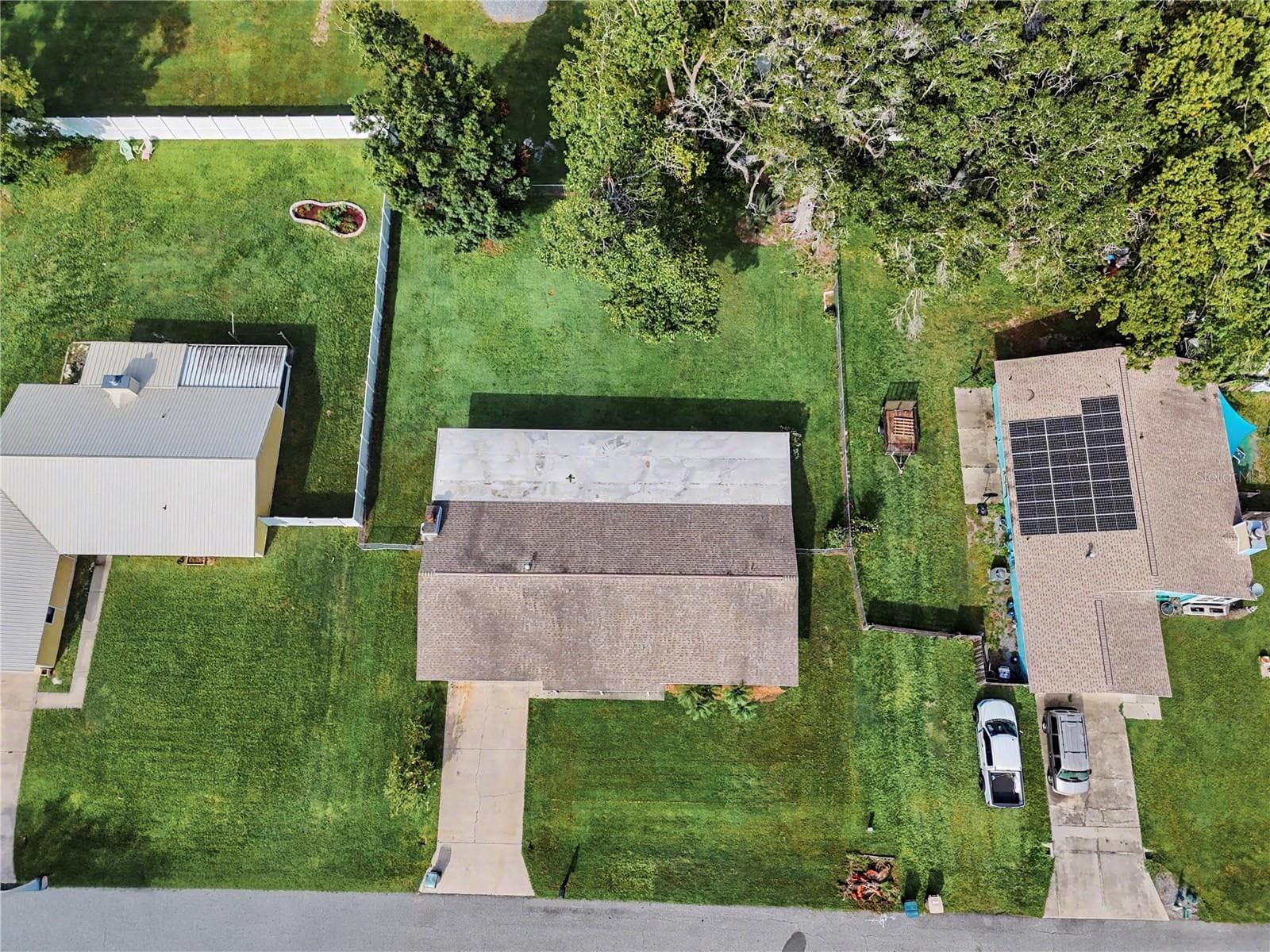 Aerial view - 436 NE 47TH CT, OCALA