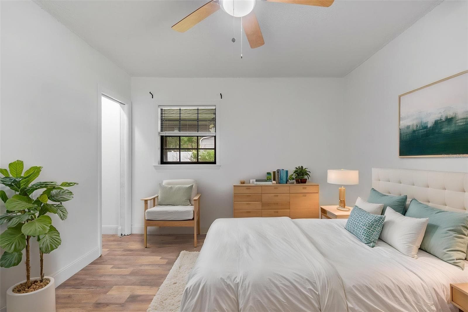 Primary Bedroom Staged - 1206 W BUCKNELL AVE, INVERNESS