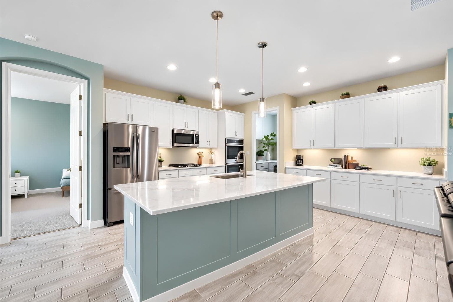 Virtually staged - 4024 SALIDA DELSOL DR, SUN CITY CENTER