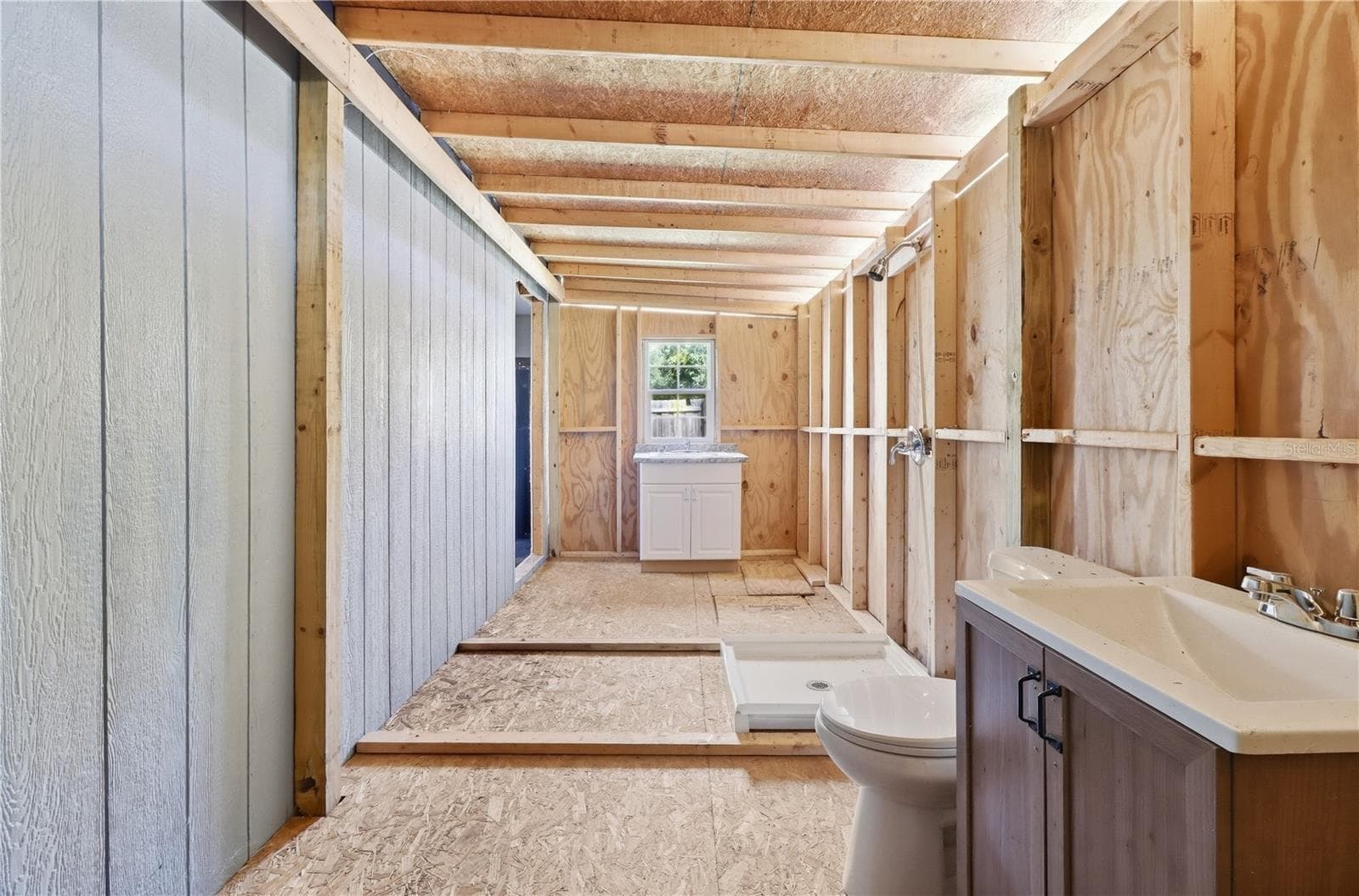 Unfinished Kitchen, Bathroom, Closet area - 3770 SW 147TH LANE RD, OCALA