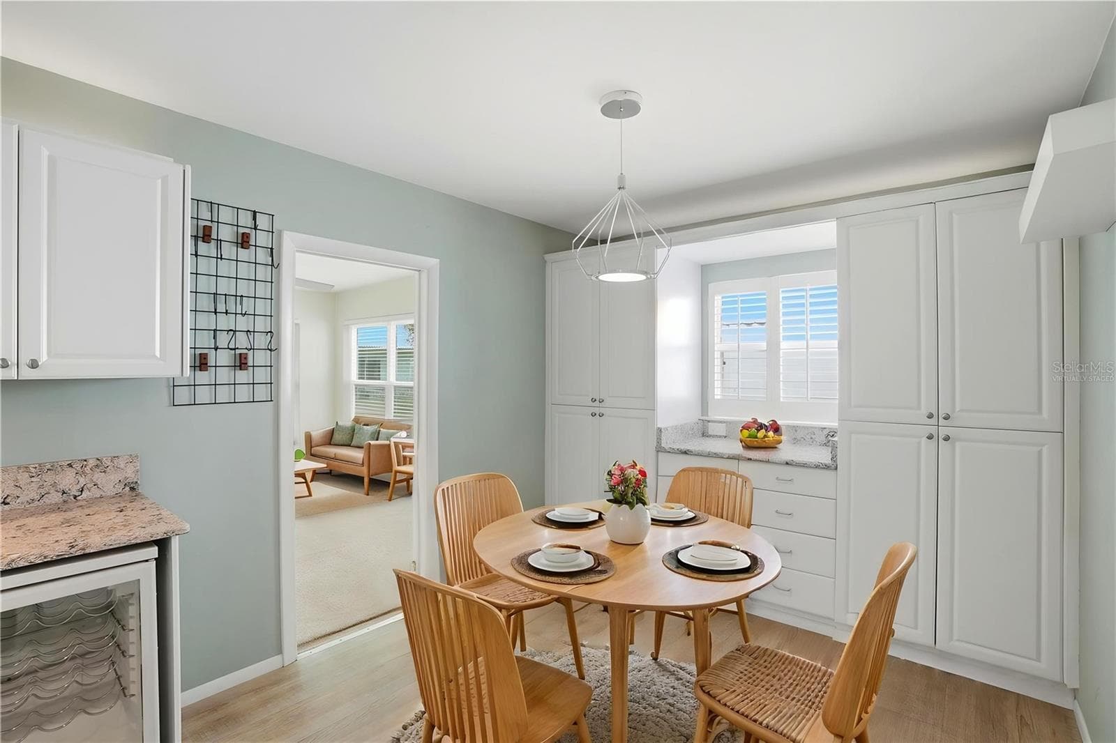 Virtually staged dinette area. - 3939 90TH TER N, PINELLAS PARK
