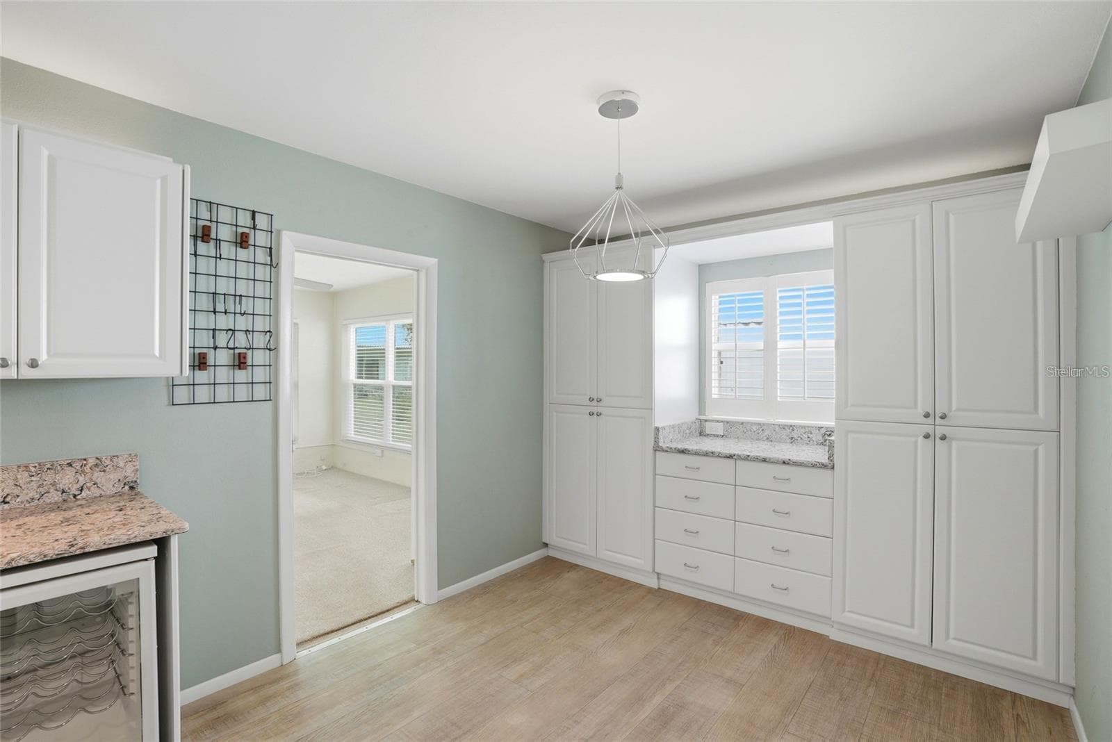 The home office is off of the kitchen. - 3939 90TH TER N, PINELLAS PARK