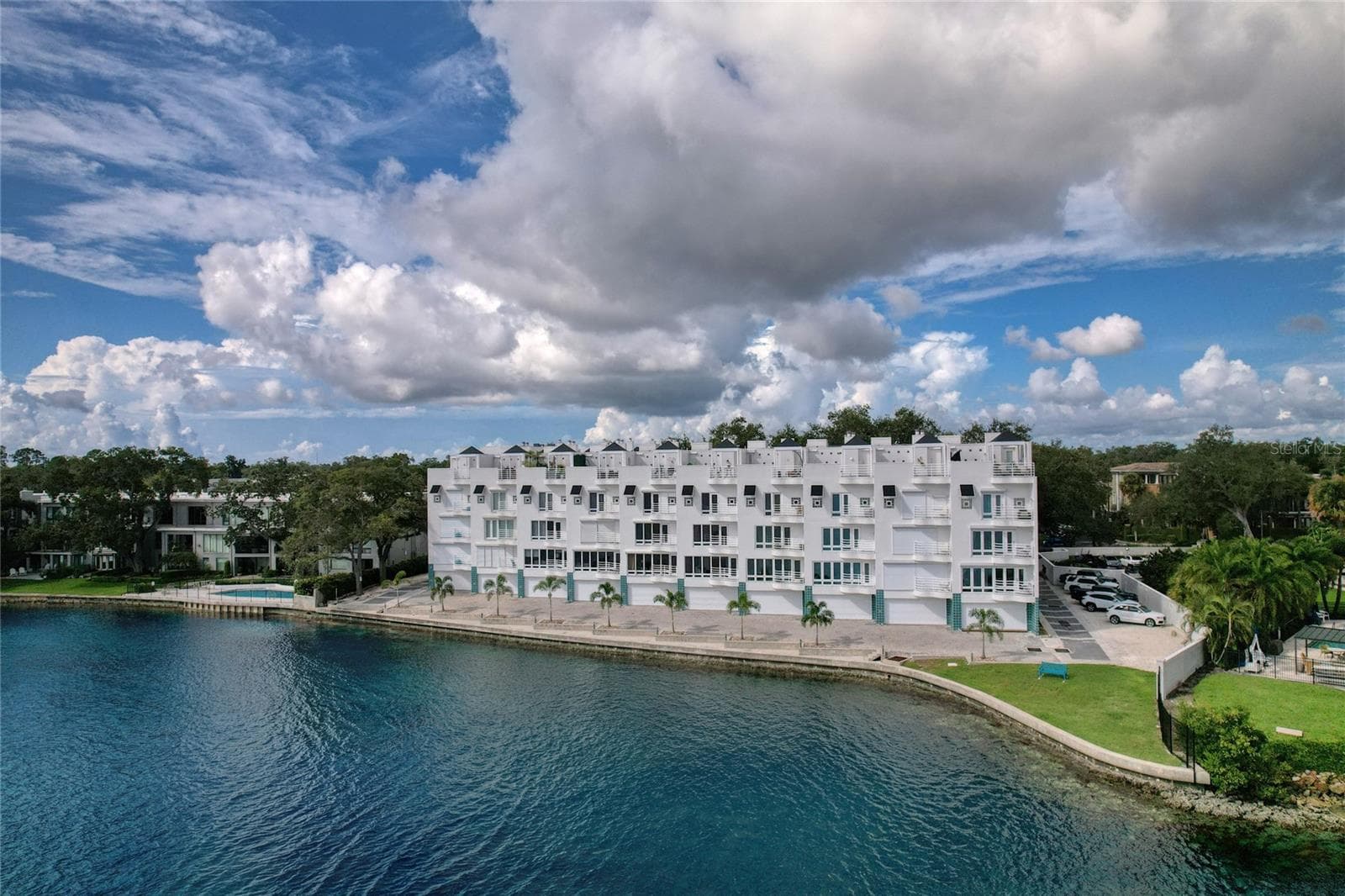 The view from rear of Bayshore on the Boulevard - 4950 BAYSHORE BLVD #16, TAMPA