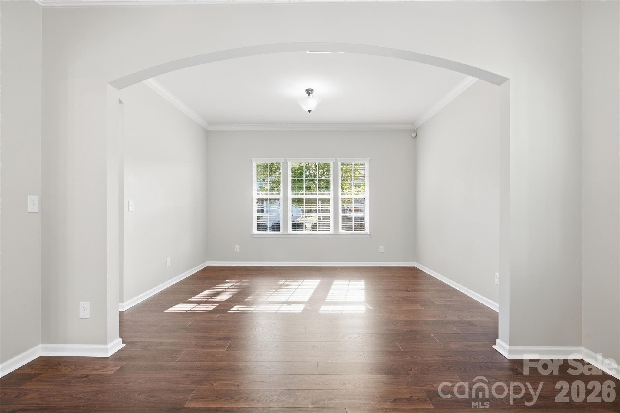 Dining room open to living room - 142 Fesperman Circle, Troutman
