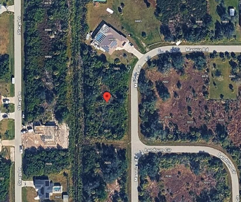 Land at 7009 MANNIZ RD, PORT CHARLOTTE, photo 2 of 3