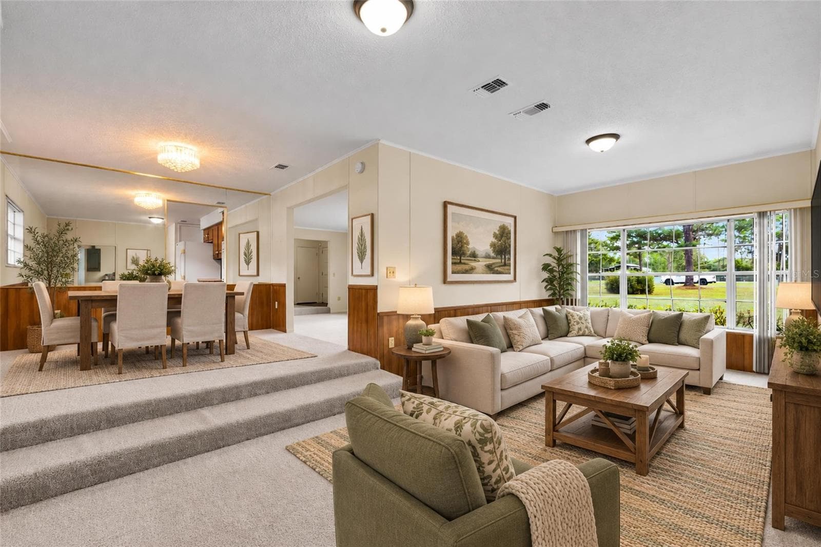 Dining and Family Rooms - 133 MOORES TRL, PALATKA