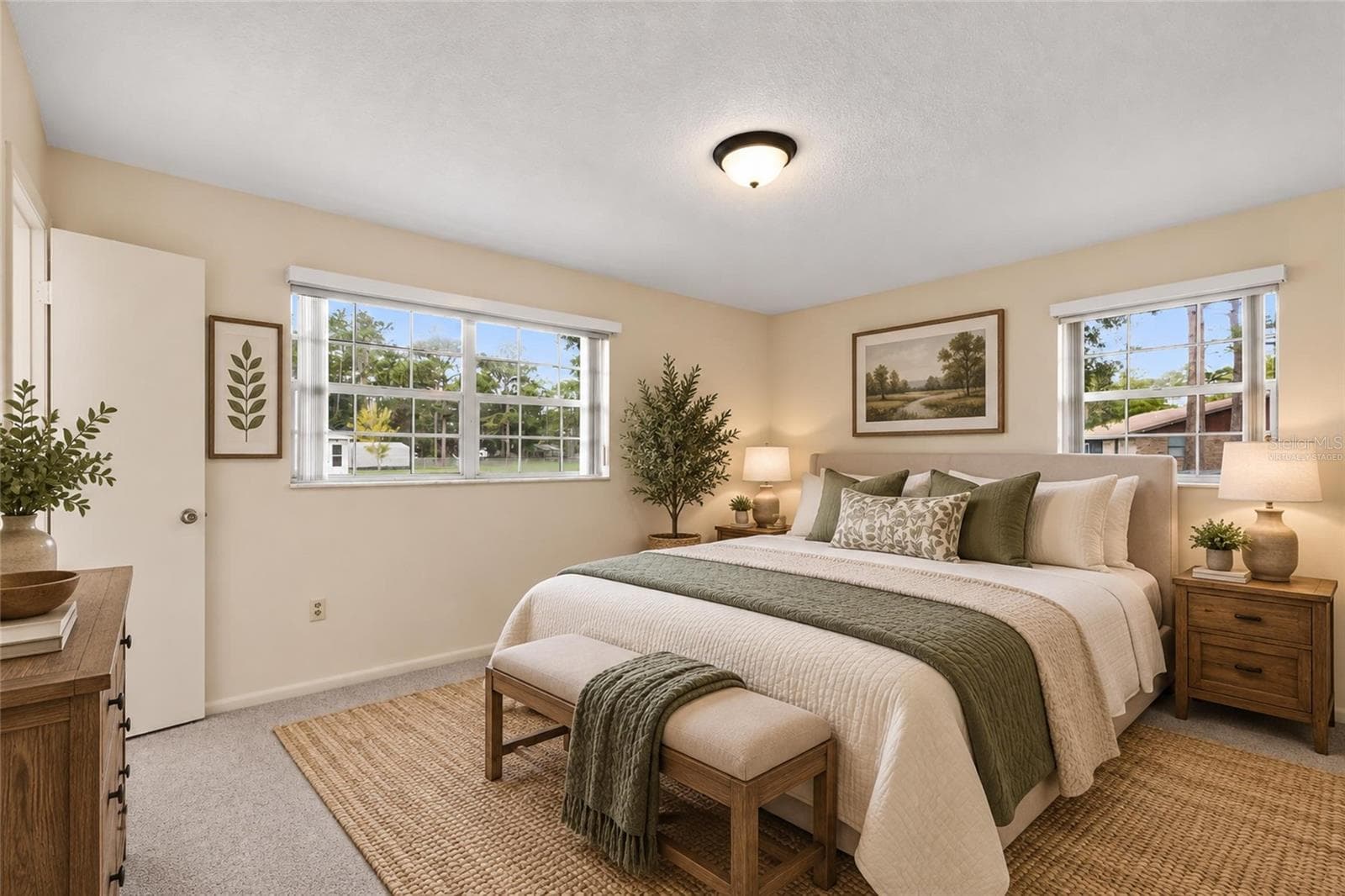 Primary Bedroom-Virtually Staged - 133 MOORES TRL, PALATKA