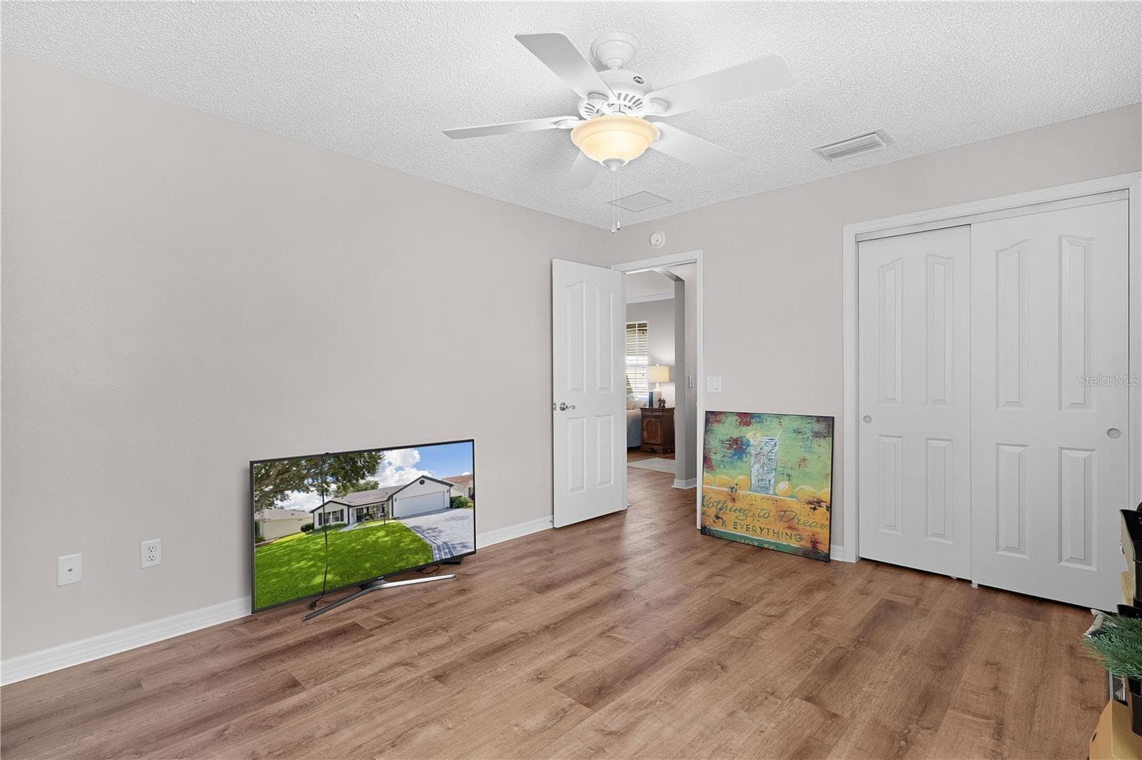 Guest Bedroom #2 with built in closet - 2902 CHELTENHAM CT, THE VILLAGES