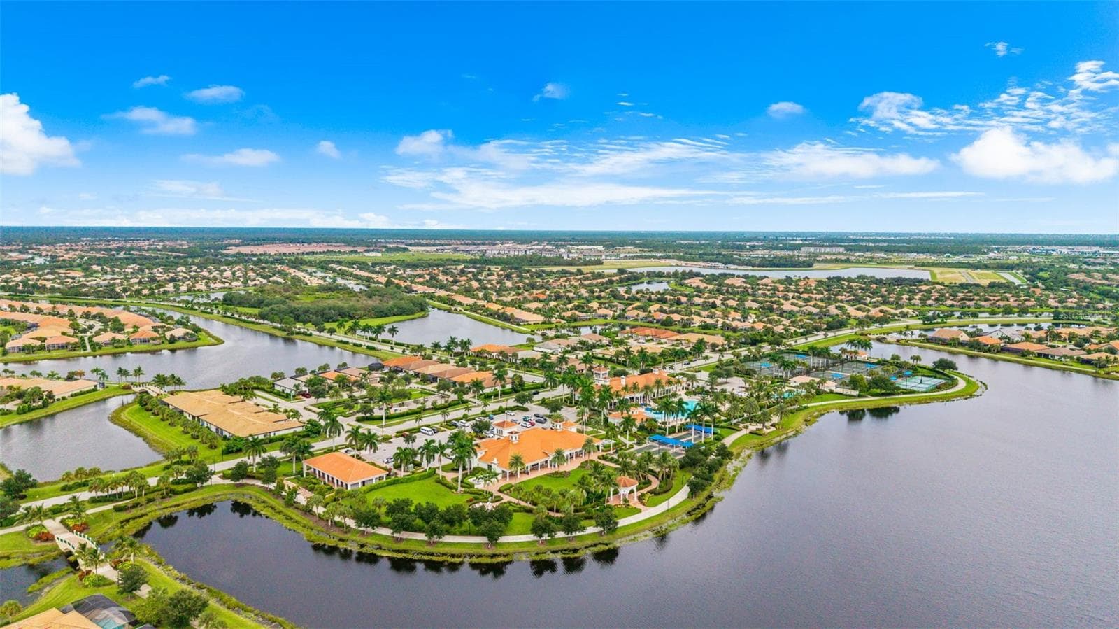Aerial view of the main Resort Center - 13825 KARINA ST, VENICE