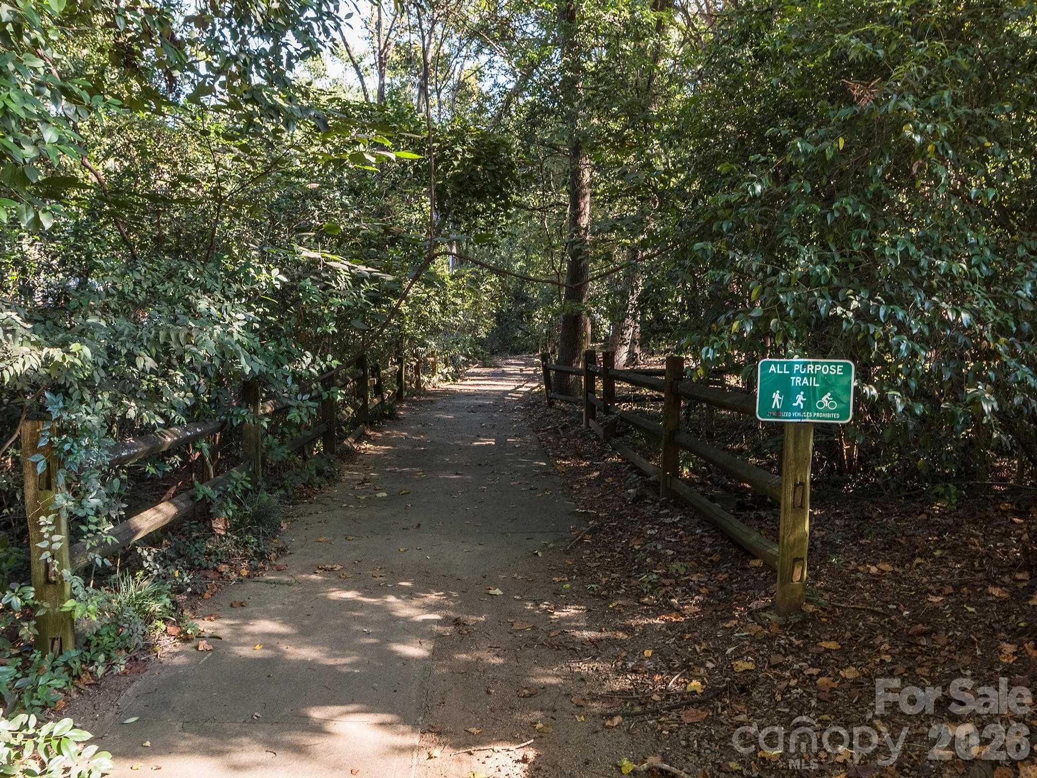Evening jog if not morning walk. Enjoy the trail. - 2041 Glouchester Circle, Charlotte