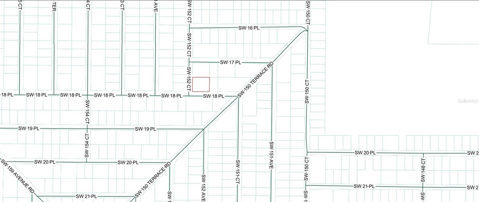 Street location - 00 CORNER OF SW 152ND CT & 18TH PLACE, OCALA