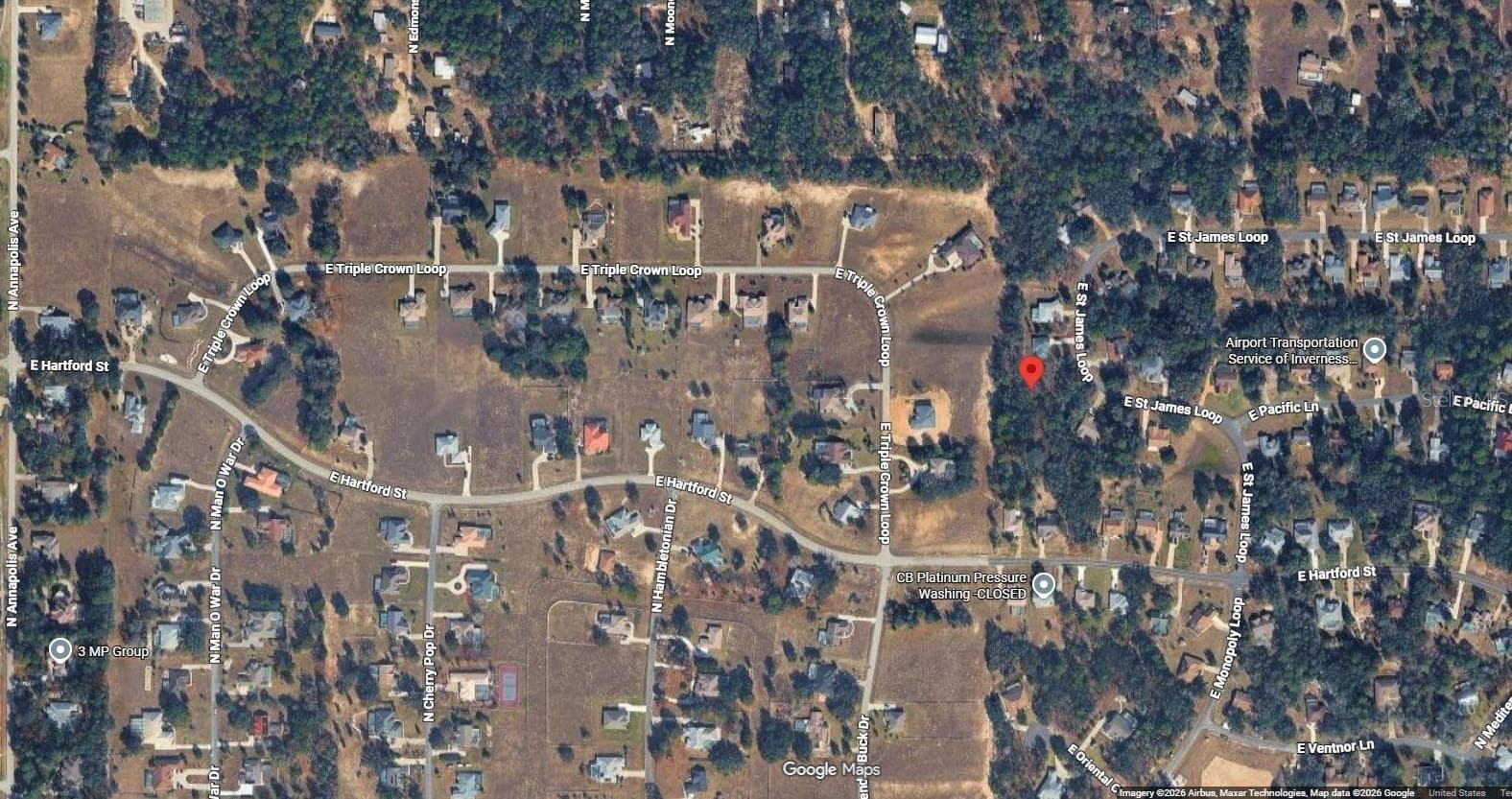 Land at 1443 E SAINT JAMES LOOP, INVERNESS, photo 2 of 7