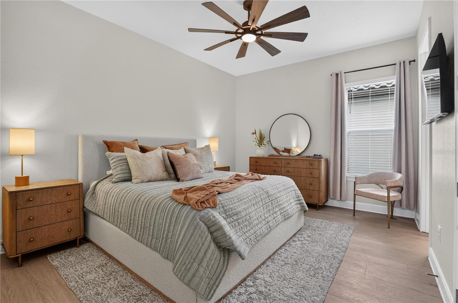 Bedroom 3 with En Suite - 5508 CASERTA CT, PALMETTO