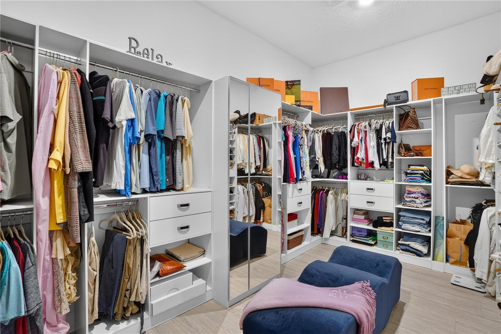 Primary Closet - 5508 CASERTA CT, PALMETTO