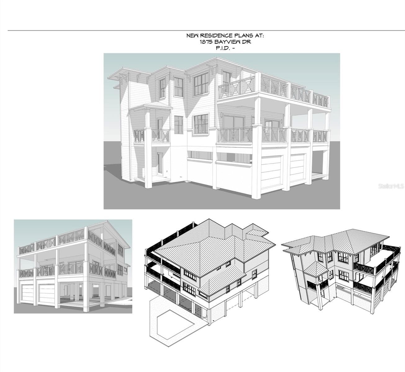 *Preliminary home design - 1875 BAYVIEW DR, NEW SMYRNA BEACH