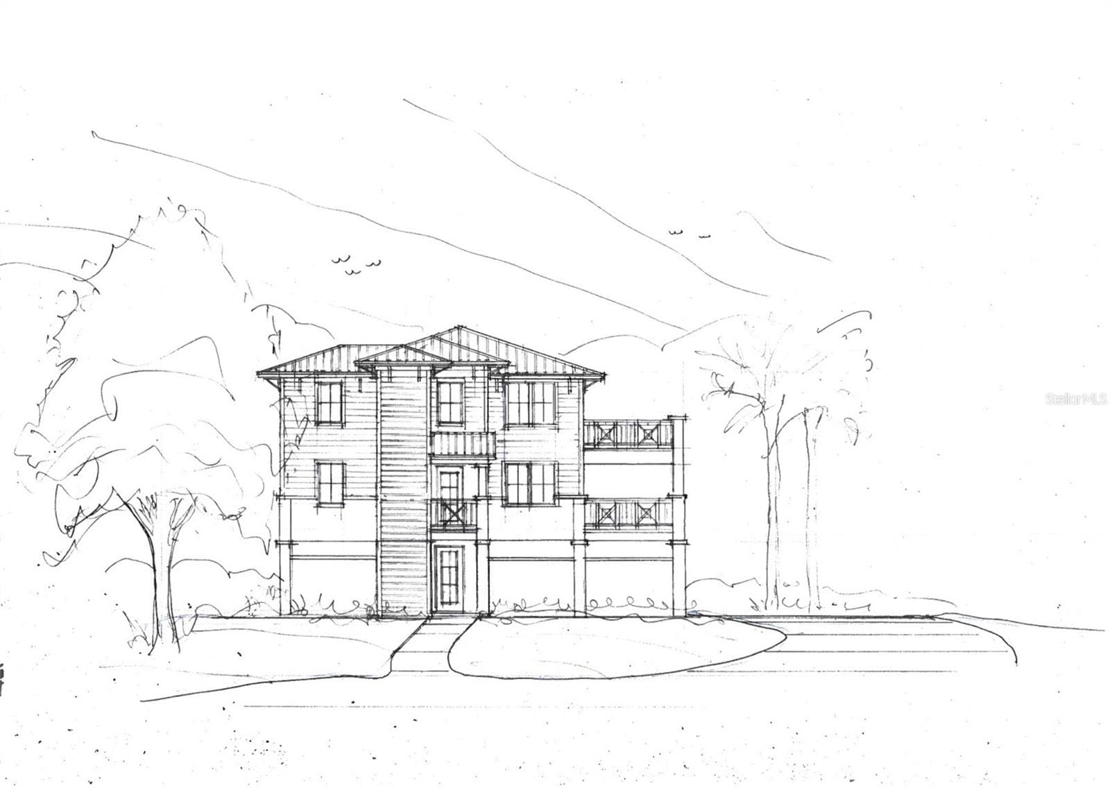 *Preliminary home design - 1875 BAYVIEW DR, NEW SMYRNA BEACH