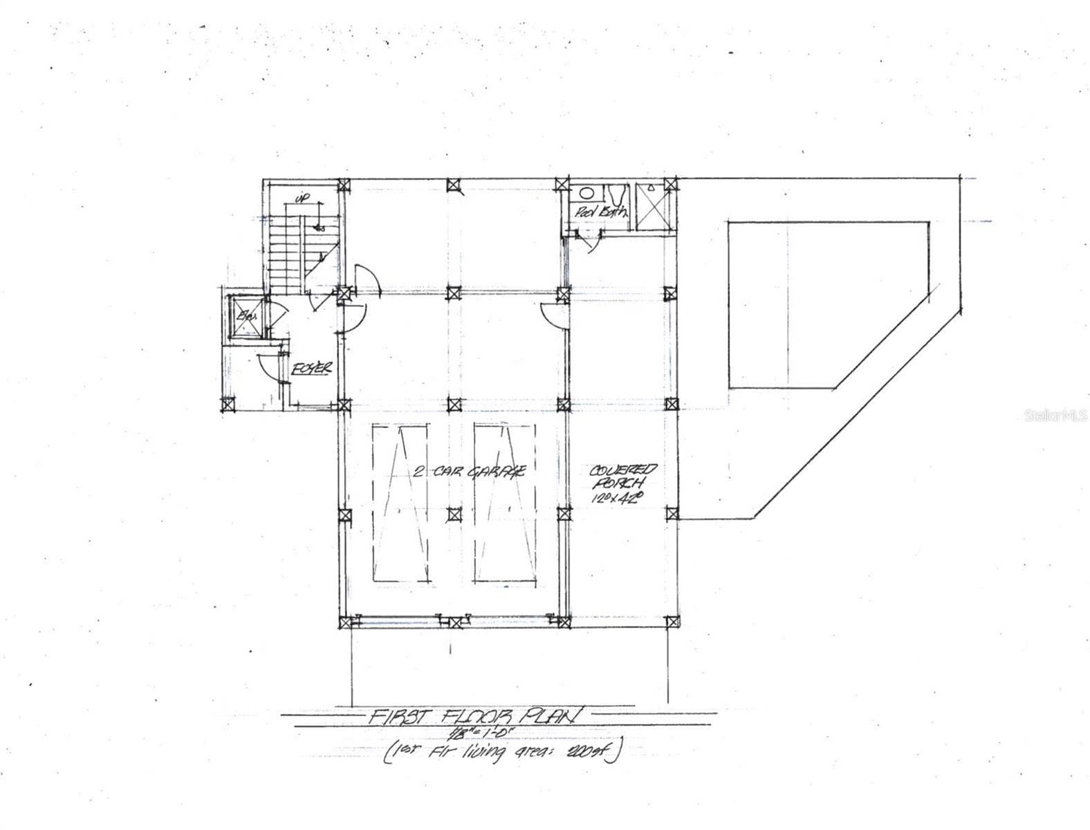 *Preliminary home design - 1875 BAYVIEW DR, NEW SMYRNA BEACH