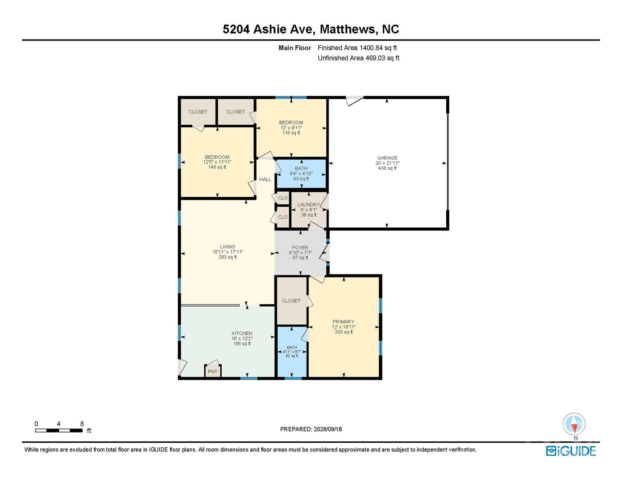 Single Family Residence at 5204 Ashie Avenue, Matthews, photo 19 of 19