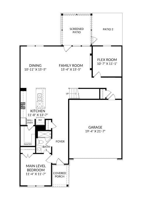 Main Level - 6229 Ludell Lane, Charlotte