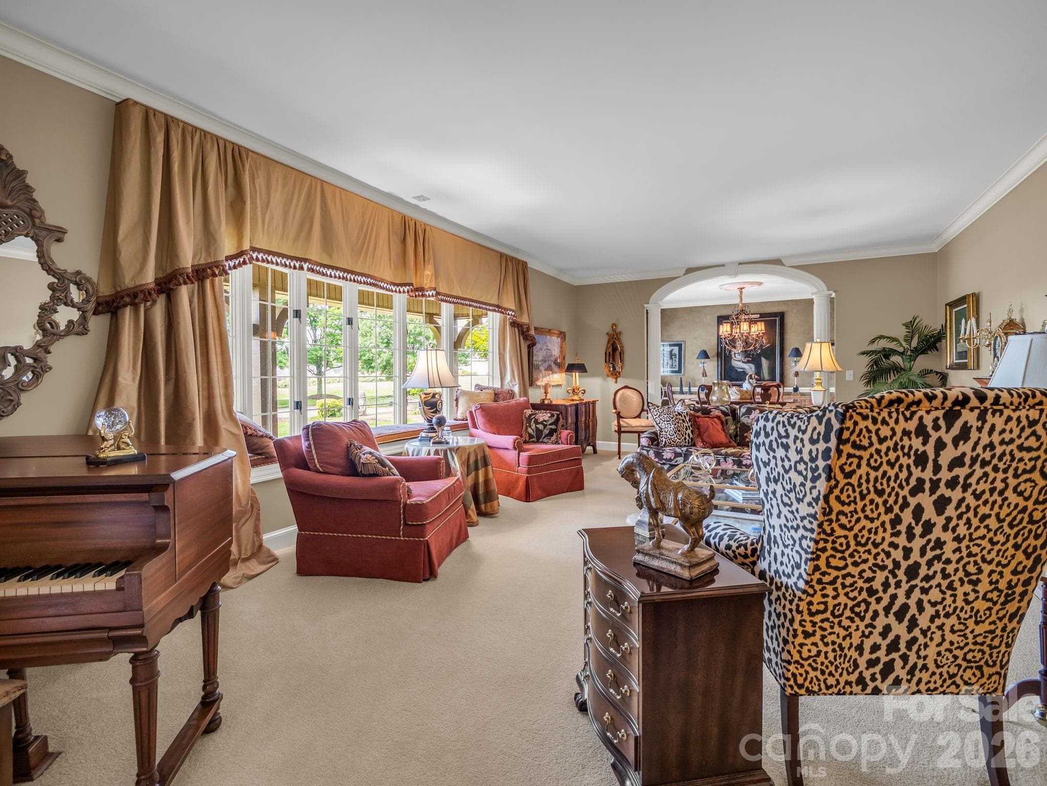 Formal living room - 164 Brookfield Drive, Forest City