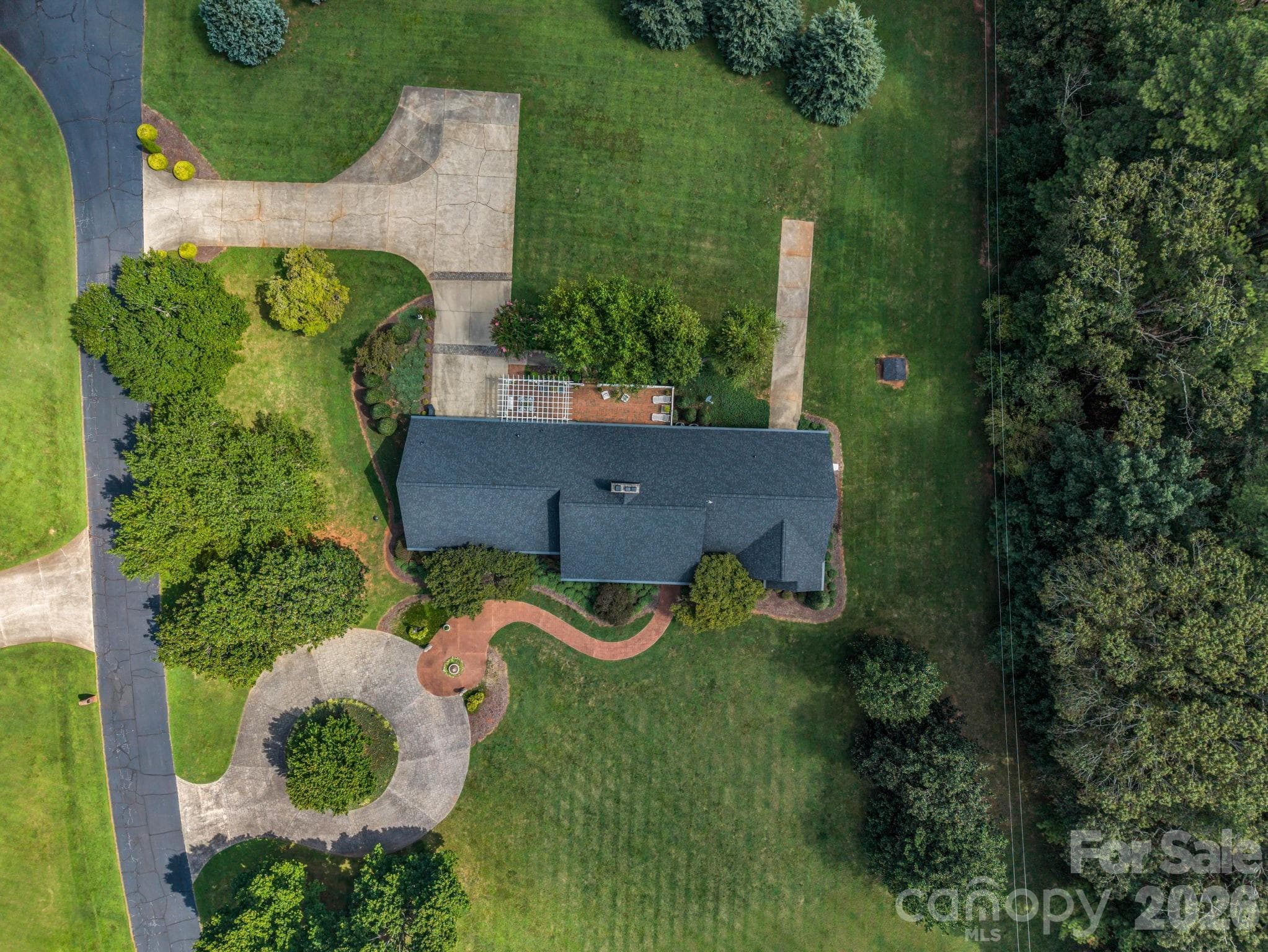 Ariel view - 164 Brookfield Drive, Forest City