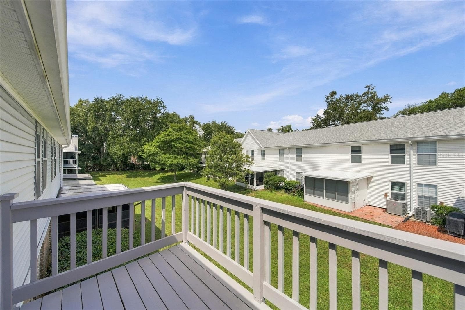 Open Patio space perfect for tanning or cool Florida falls - 2210 COACH HOUSE BLVD #408, ORLANDO