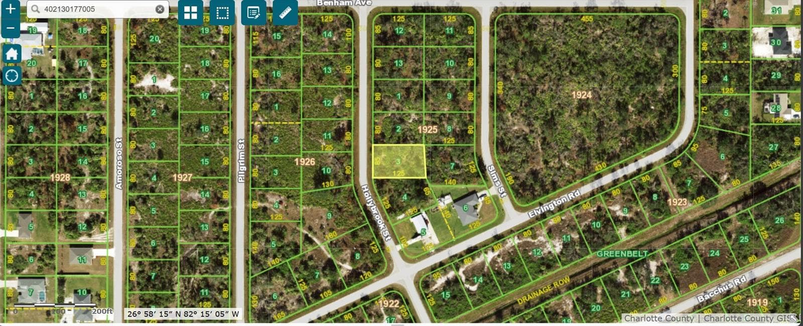 Land at 4164 HOLLYBROOK ST, PORT CHARLOTTE, photo 4 of 5