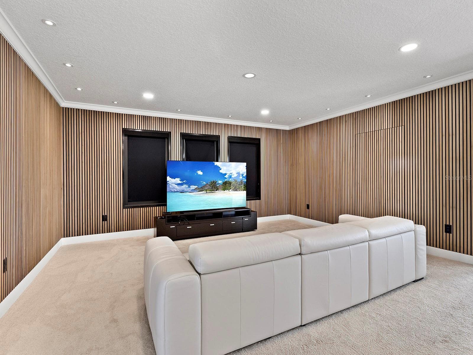 Great media room - 5211 TANNIN LN, BRADENTON