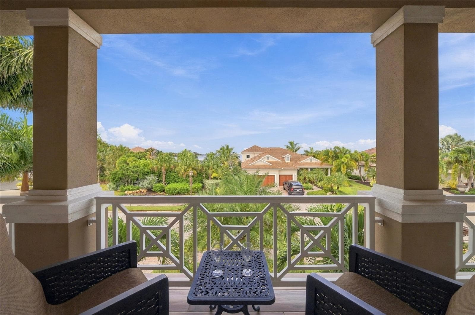 Balcony facing west off of Loft/Study - 613 REGATTA WAY, BRADENTON