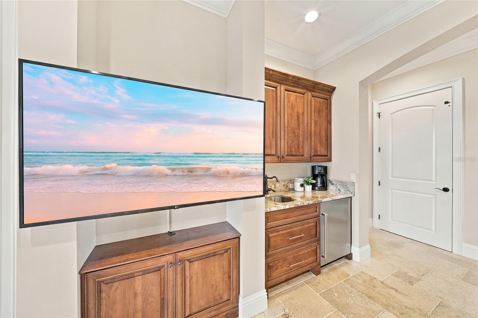 Bonus Room, Elevator door, Wet Bar - 613 REGATTA WAY, BRADENTON