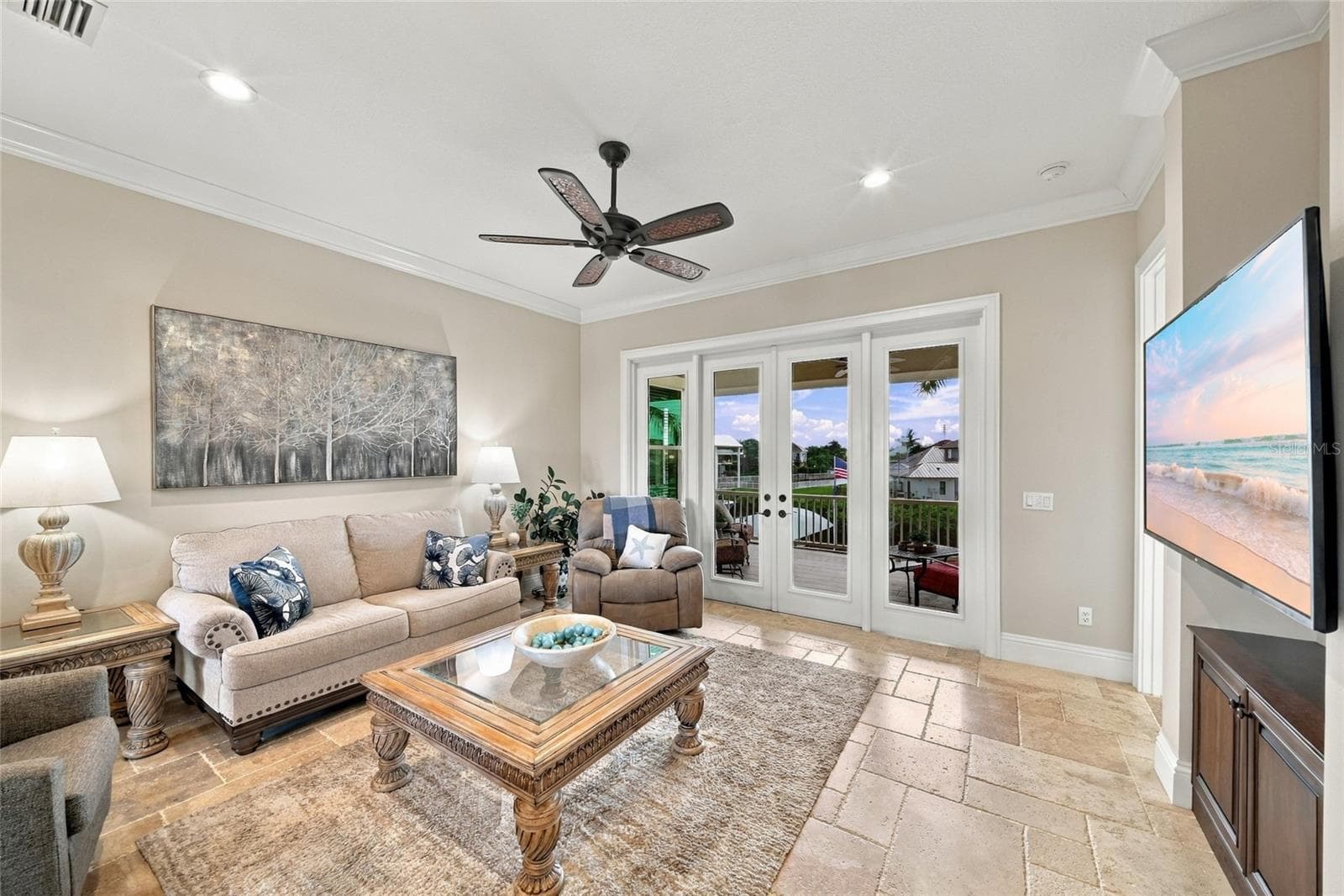 Bonus Room with doors tp East balcony - 613 REGATTA WAY, BRADENTON