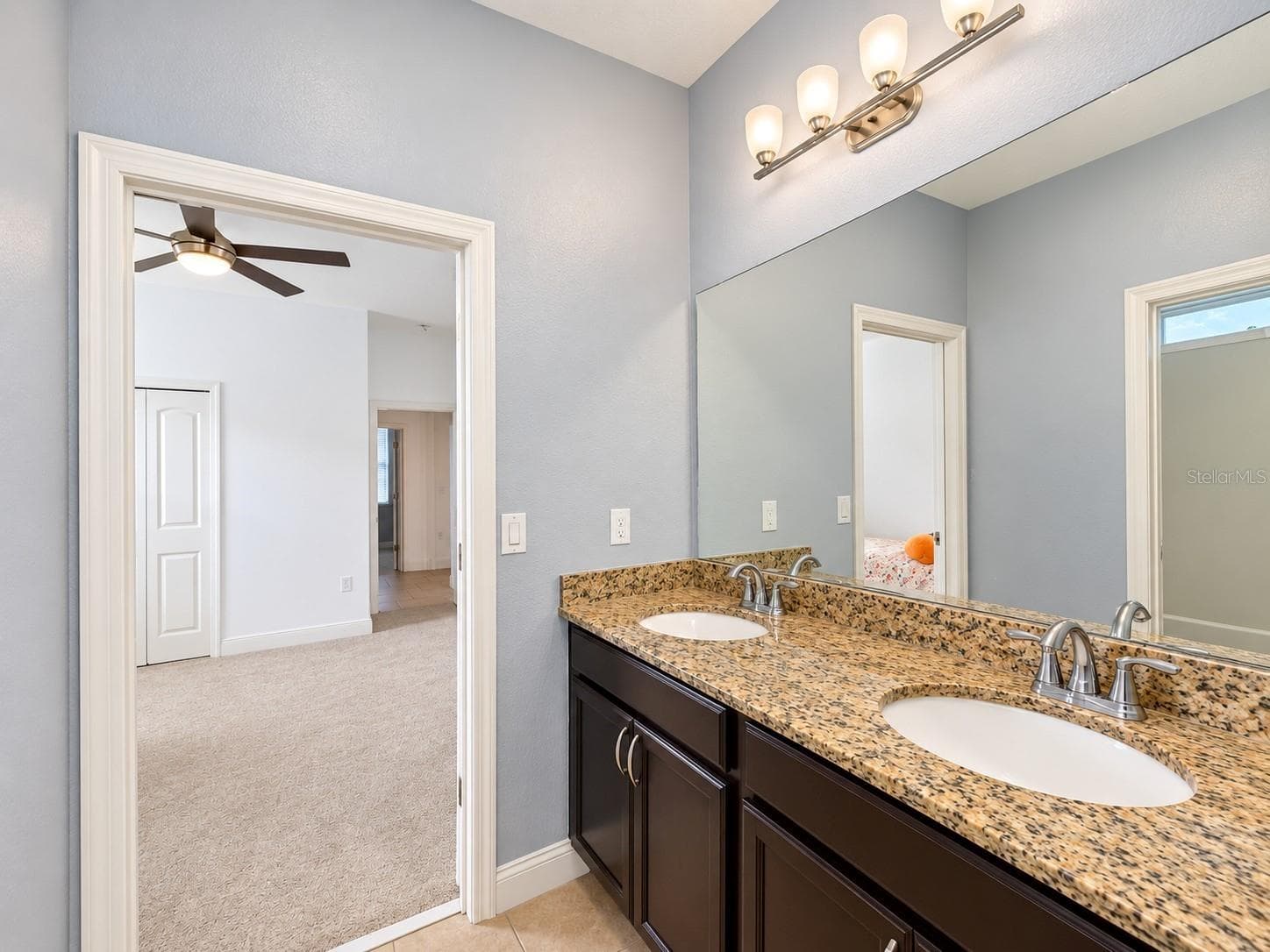 Connected Bath Bedroom 1 and 2 - 1422 SHARON ROSE TRCE, DELTONA