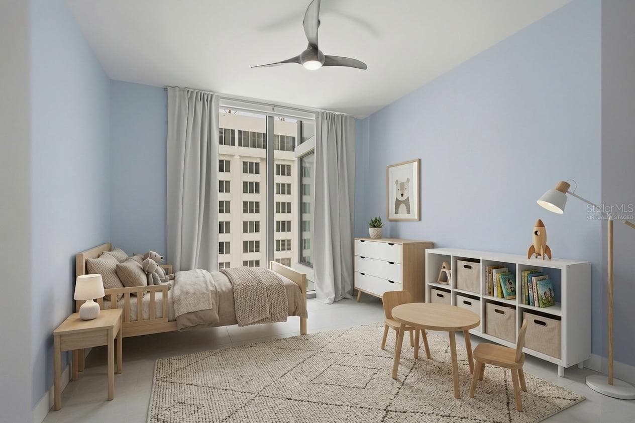 Bedroom 3 - virtually staged - 301 1ST ST S #1001, ST PETERSBURG