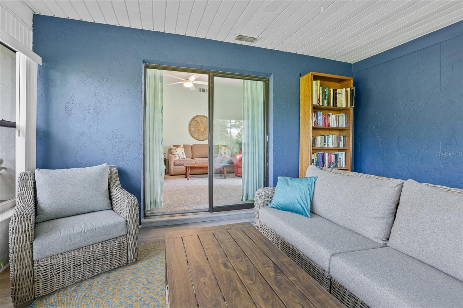 Enclosed Florida Room - 416 VILLAGE CT, EDGEWATER