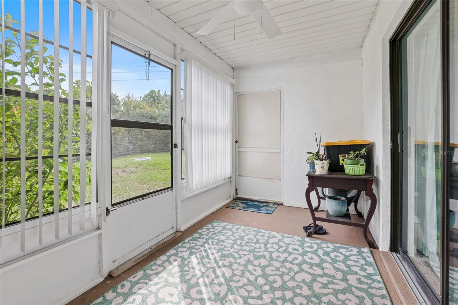Enclosed Florida Room - 416 VILLAGE CT, EDGEWATER