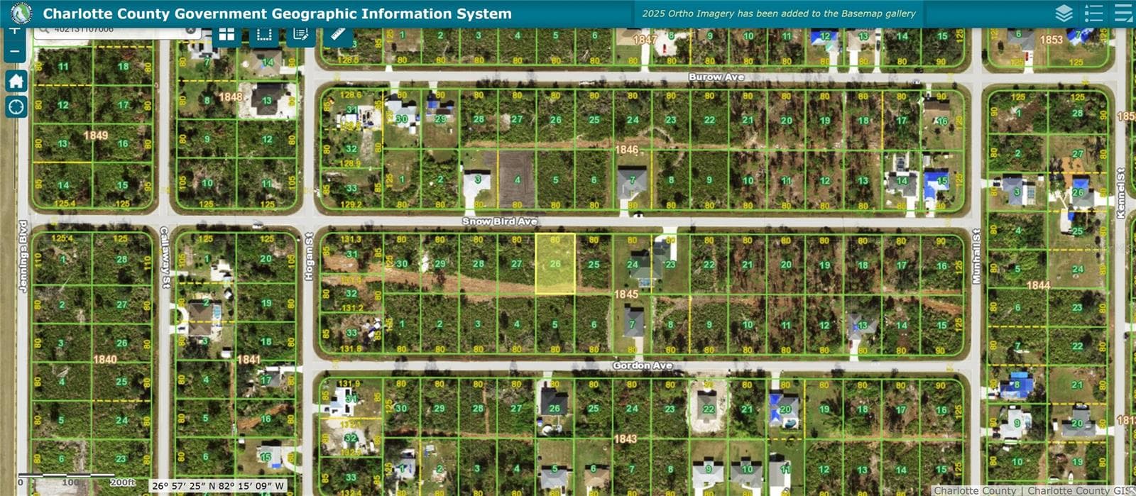 Land at 12113 SNOW BIRD AVE, PORT CHARLOTTE, photo 4 of 4