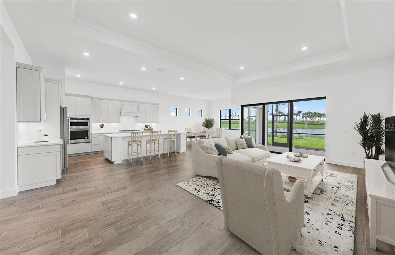 Virtually staged. Photo depicts the actual home available for sale. - 5027 GOLDEN SHORE CT, LAKEWOOD RANCH
