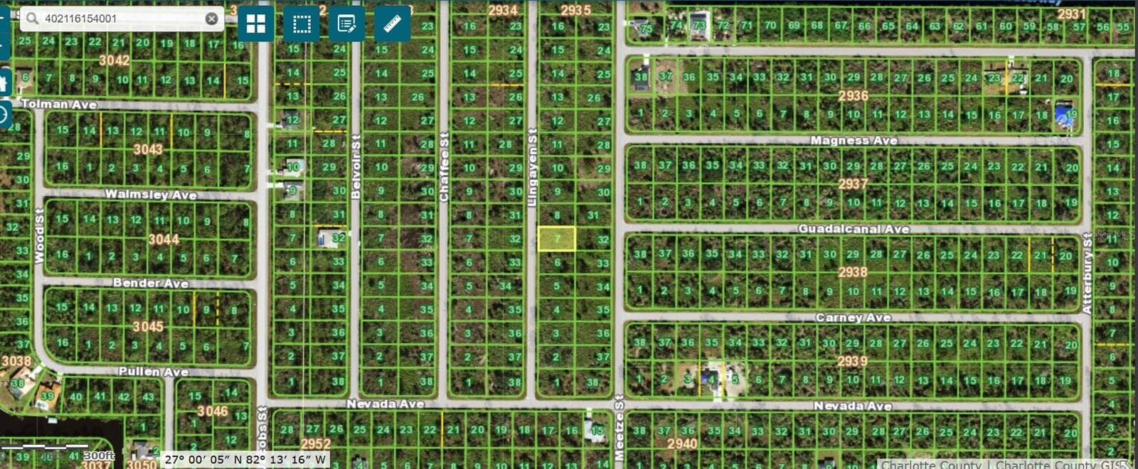 Land at 306 BINNEY LN, PORT CHARLOTTE, photo 2 of 2