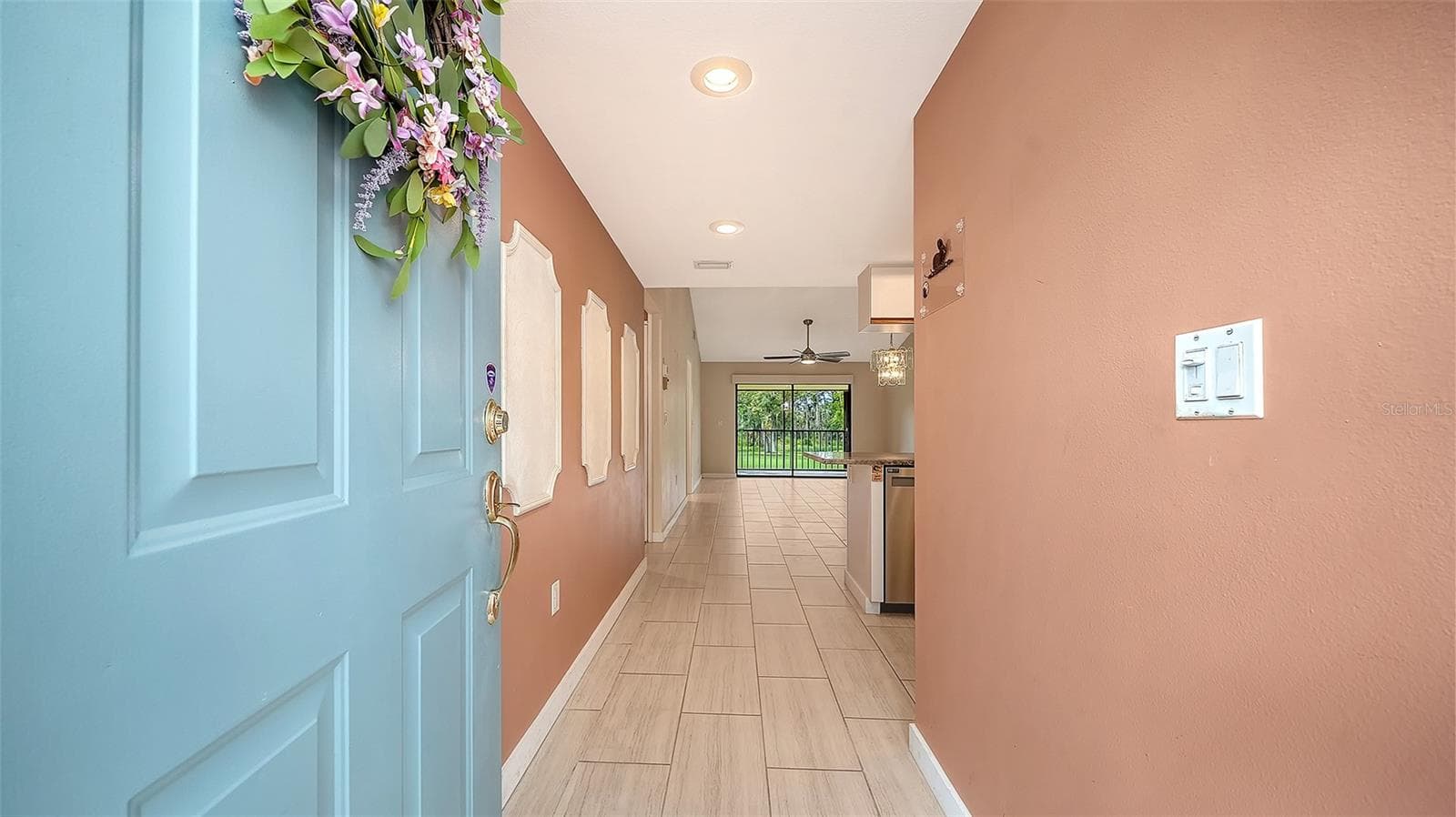 Come on in and Welcome Home! Stylish newer floor tile throughout main living areas of the residence! - 7652 EAGLE CREEK DR #7598, SARASOTA